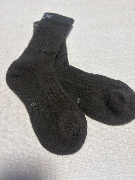 ヤク80％ 動く日のための靴下（スポーツタイプ）